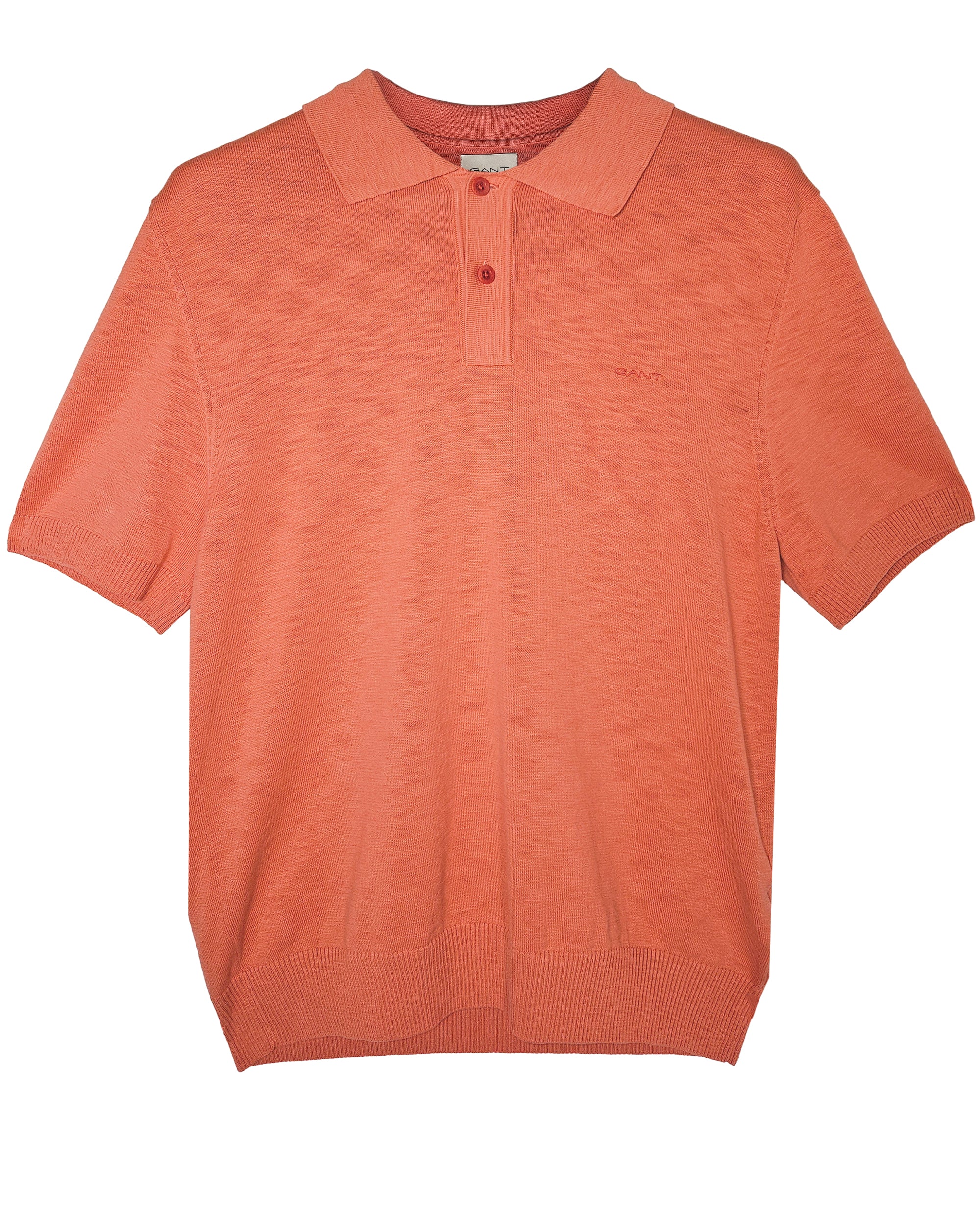 Gant Flamme Short Sleeve Polo Sunset Pink