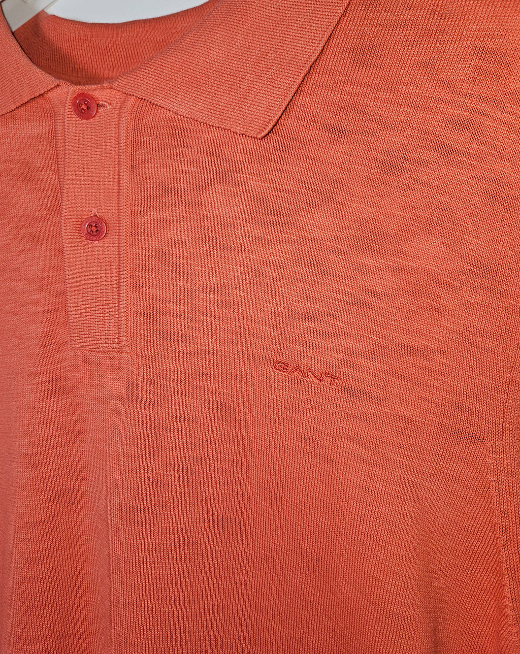 Gant Flamme Short Sleeve Polo Sunset Pink