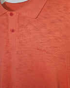 Gant Flamme Short Sleeve Polo Sunset Pink