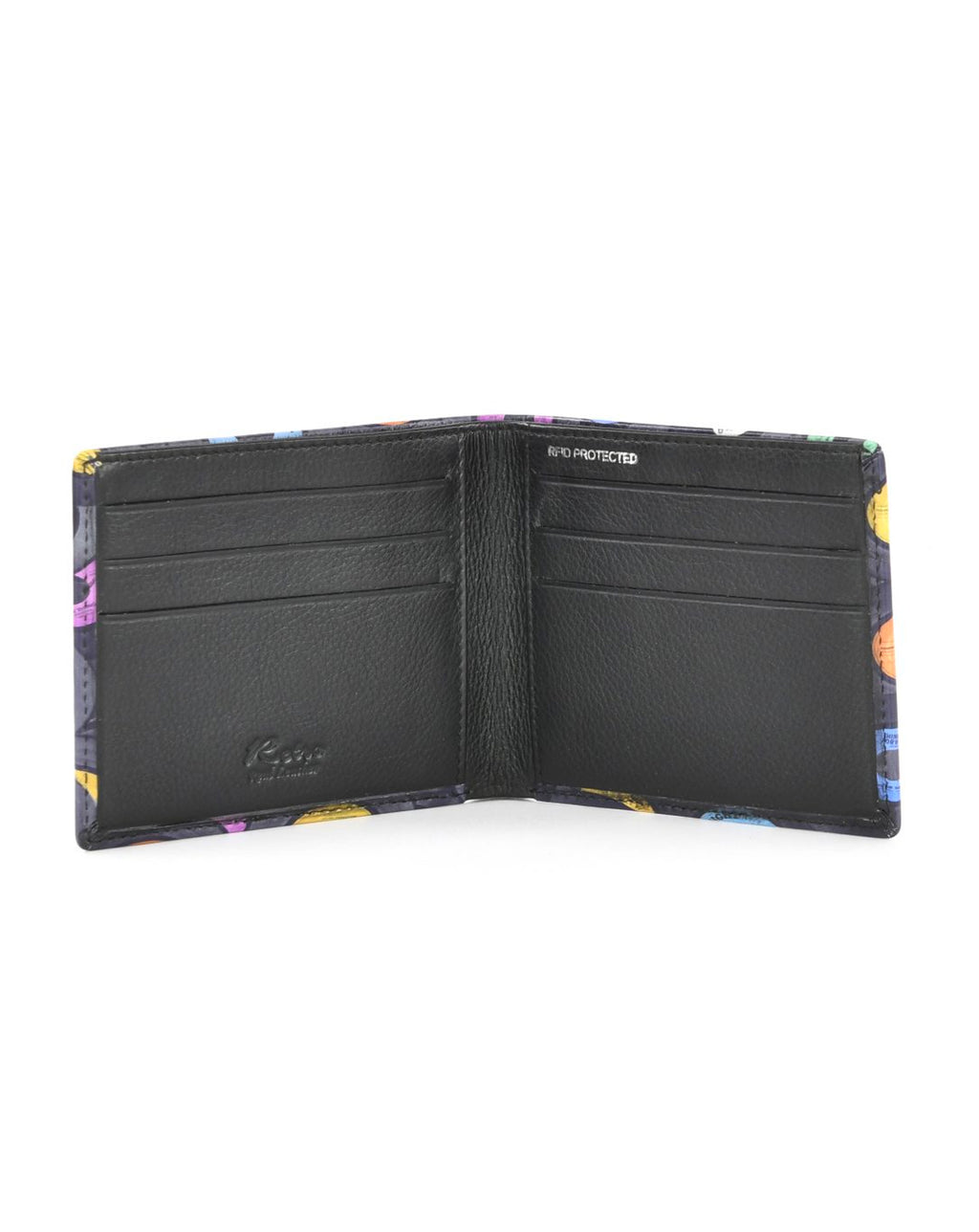 Golunski Gents Leather Wallet Notecase Vinal BLACK
