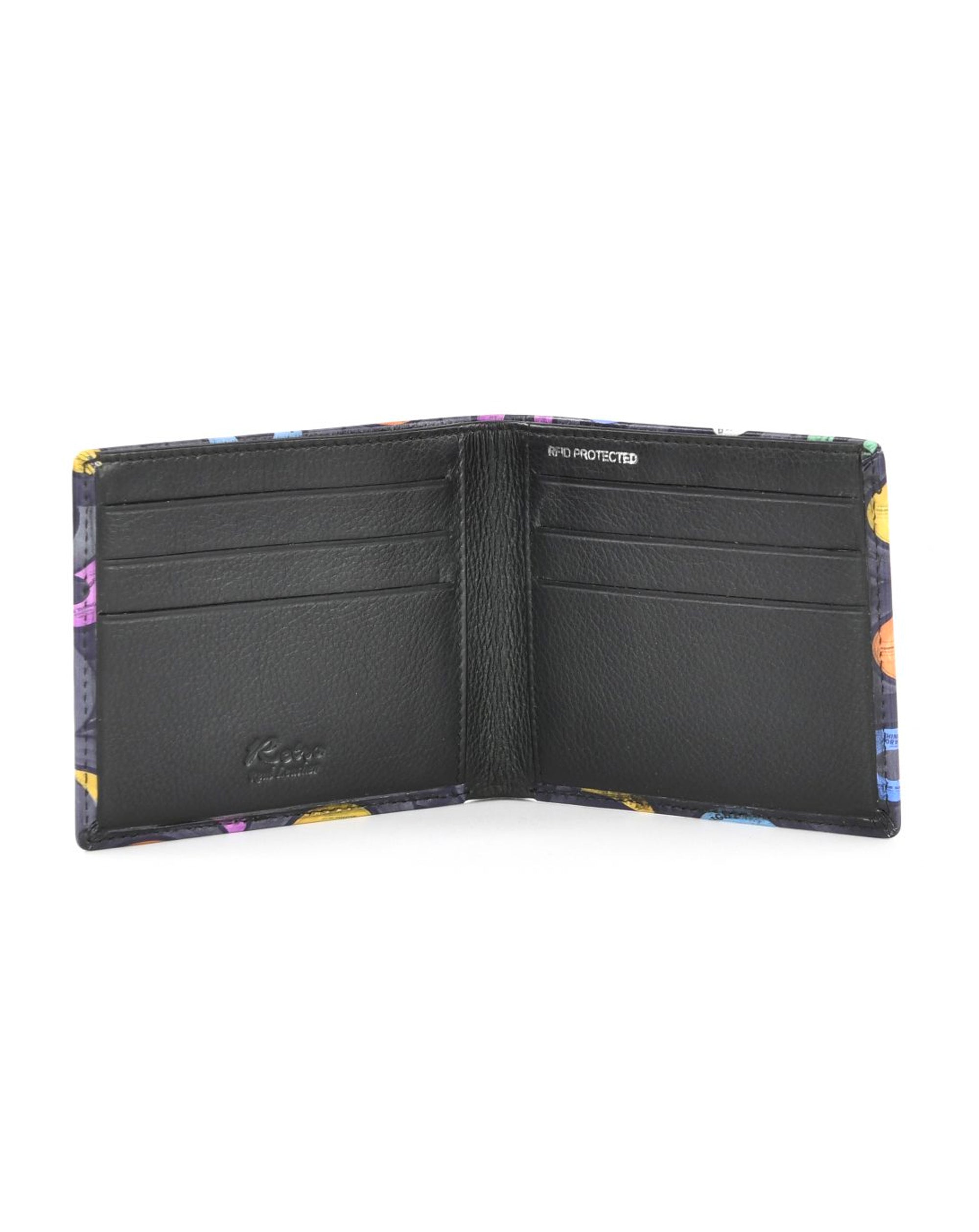 Golunski Gents Leather Wallet Notecase Vinal BLACK