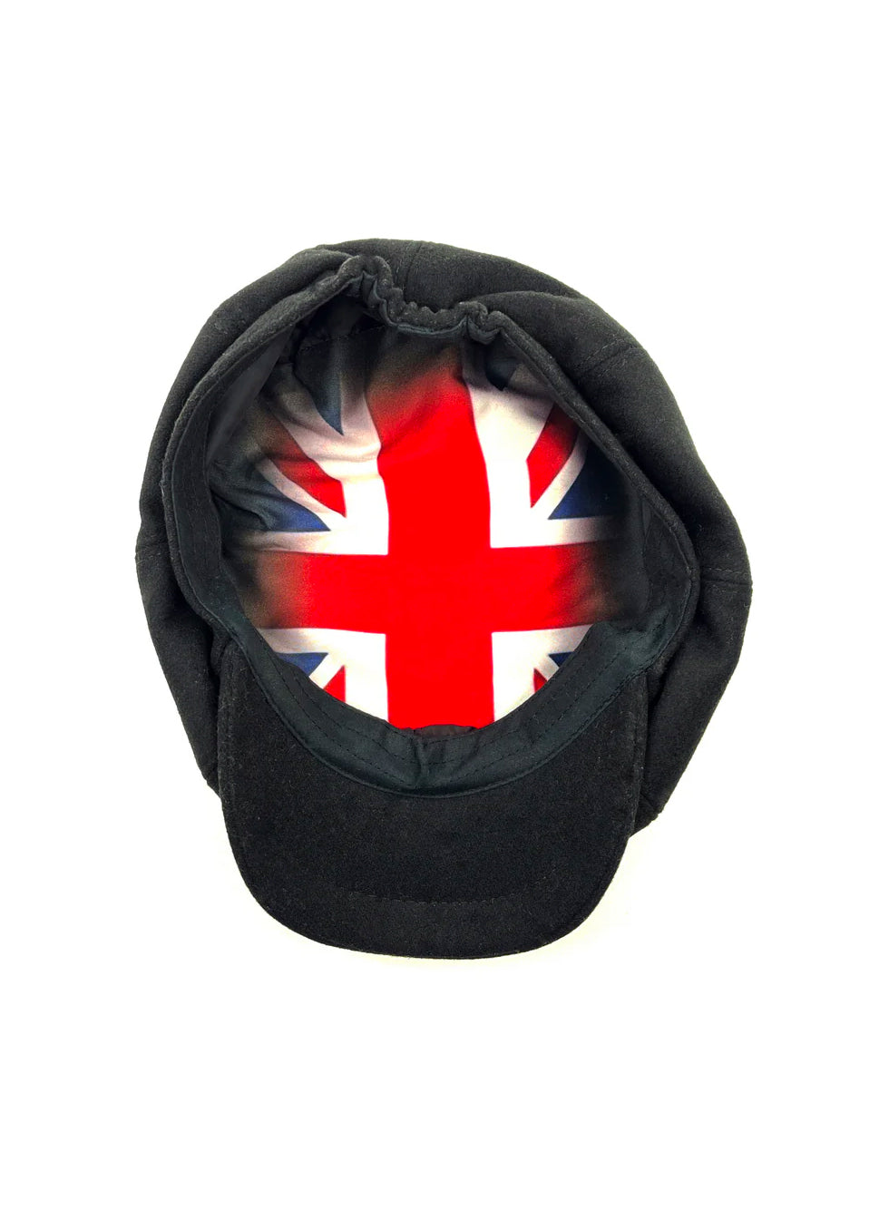 Heritage Traditions Carlyle Wool Melton Newsboy Cap Black