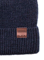 Heritage Traditions Fisherman Wool Mix Beanie Navy