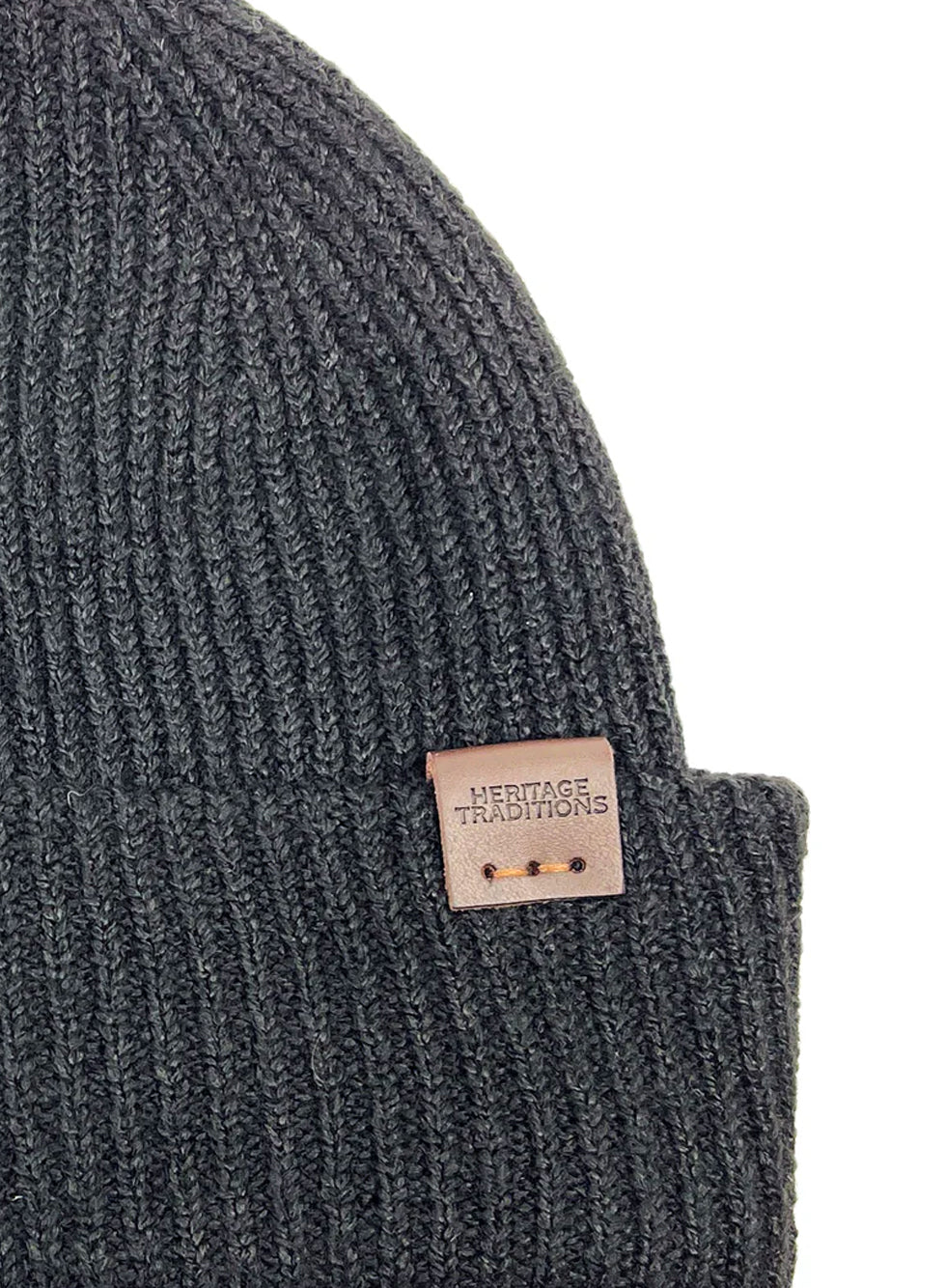 Heritage Traditions Fisherman recycled Beanie Black