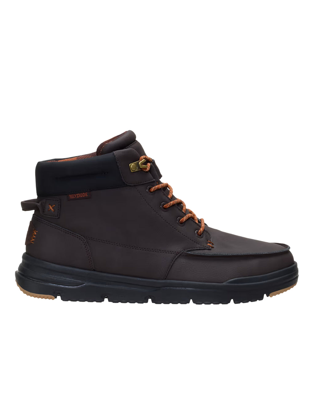 Hey Dude Bradley II Classic Boot Easy On System Chocolate Torte/Multi