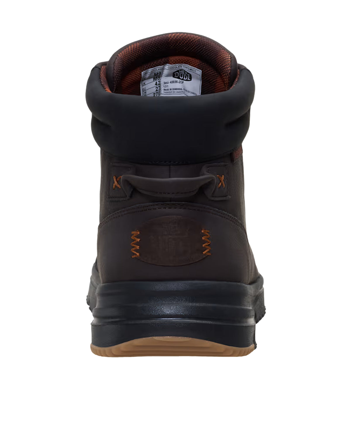 Hey Dude Bradley II Classic Boot Easy On System Chocolate Torte/Multi