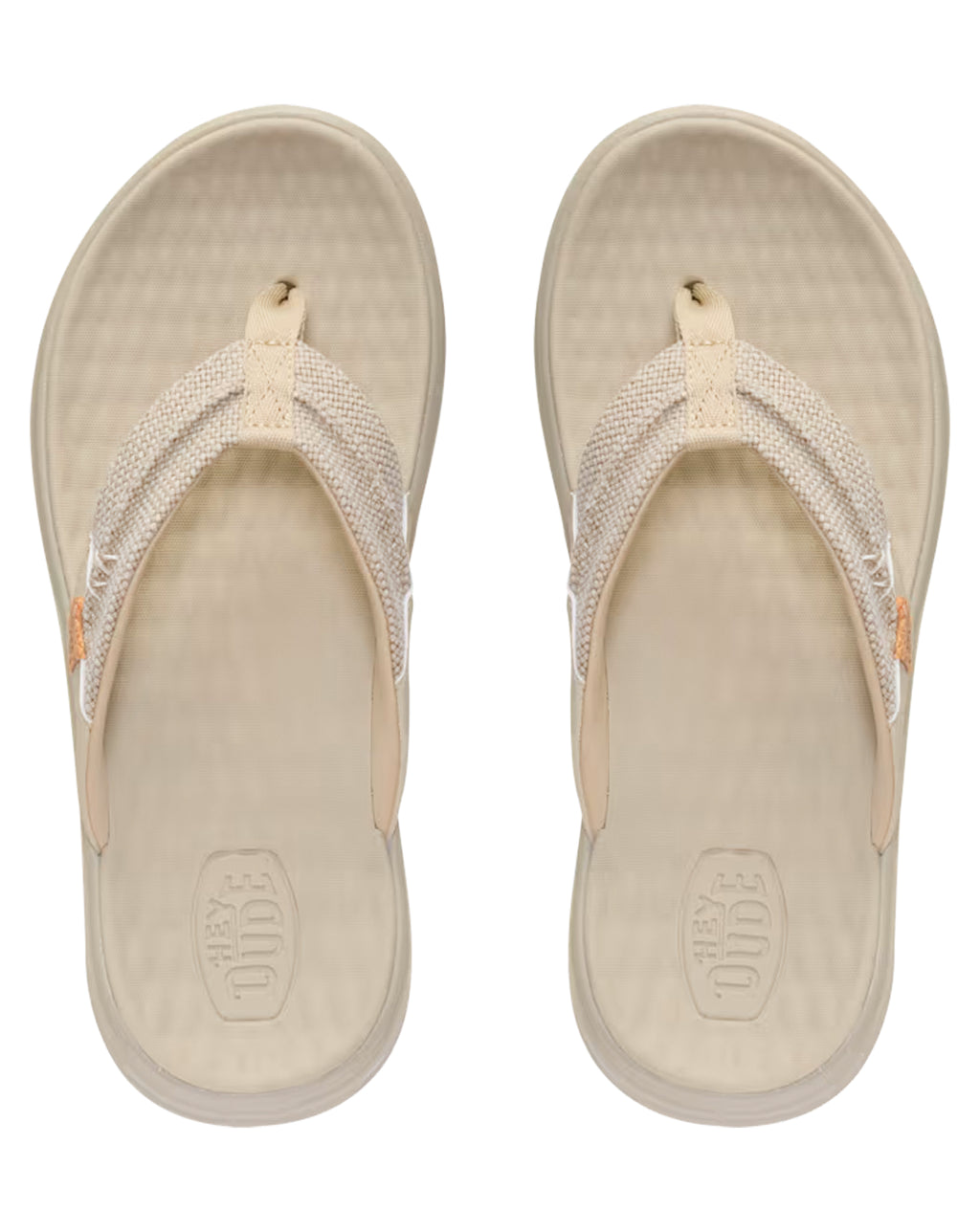 Hey Dude Finn Flip Braided Flip Flop TAN