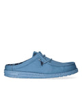 Hey Dude Wally Slip Canvas Moc Shoe Elemental Blue