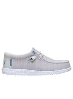 HeyDude Wally Stretch Sox Shoe Slip On Dawn Blue/Multi