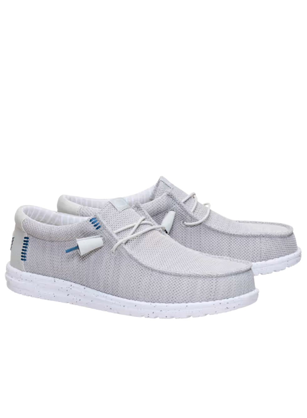 HeyDude Wally Stretch Sox Shoe Slip On Dawn Blue/Multi