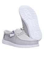 HeyDude Wally Stretch Sox Shoe Slip On Dawn Blue/Multi