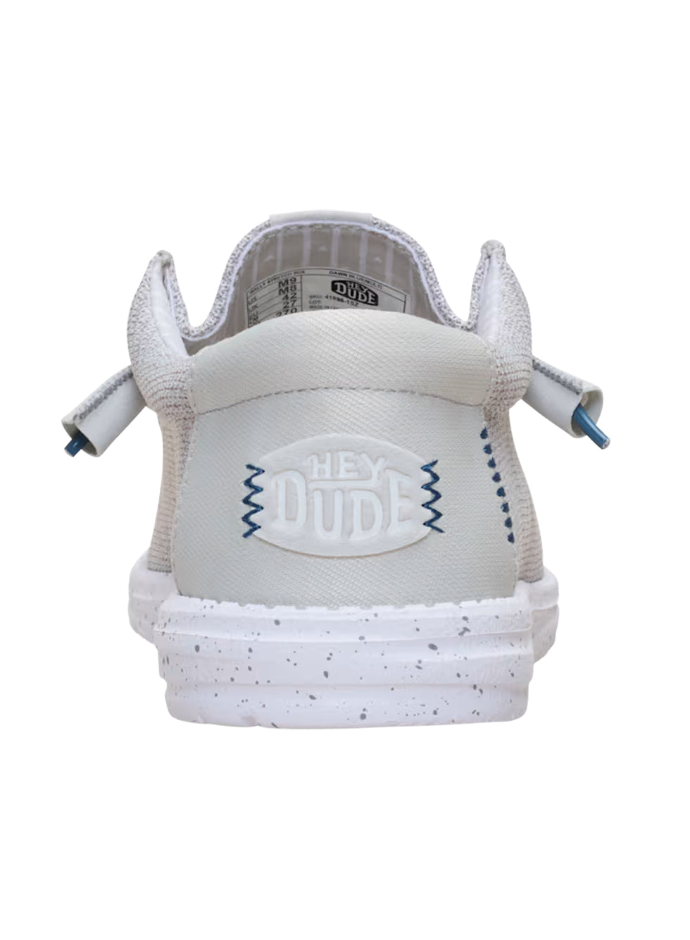 HeyDude Wally Stretch Sox Shoe Slip On Dawn Blue/Multi