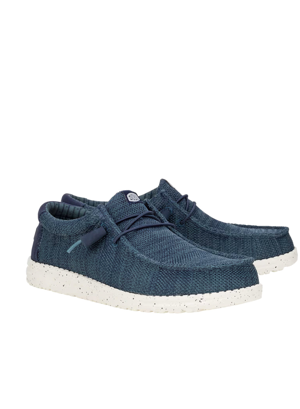 Hey Dude Wally Stretch Sox Slip On Shoe NAVY