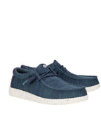 Hey Dude Wally Stretch Sox Slip On Shoe NAVY