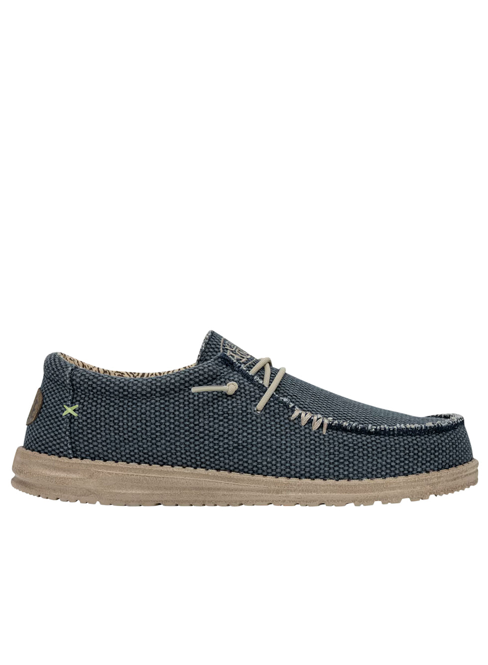 Hey Dude Wally braided shoe Blue Night