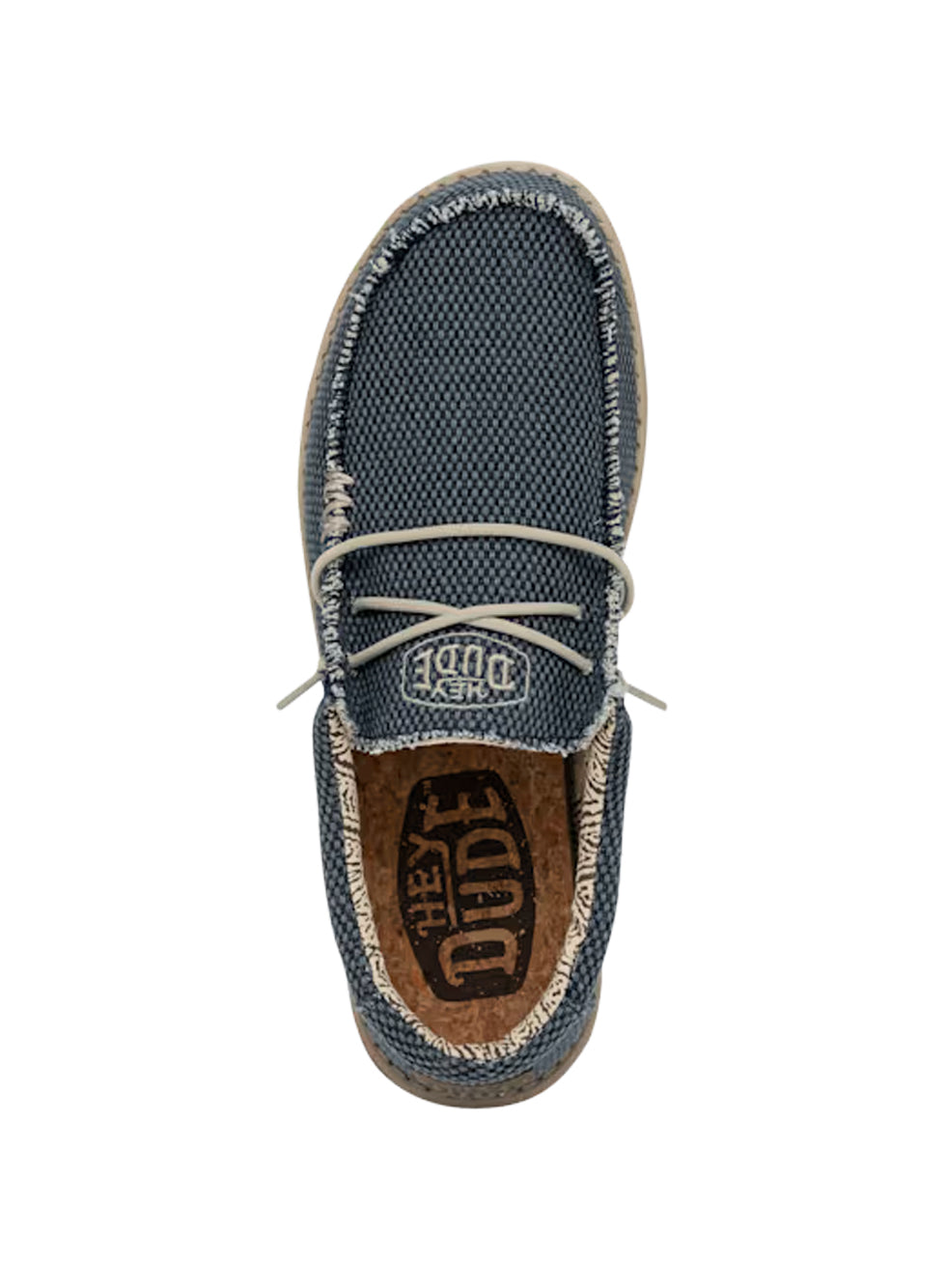 Hey Dude Wally braided shoe Blue Night