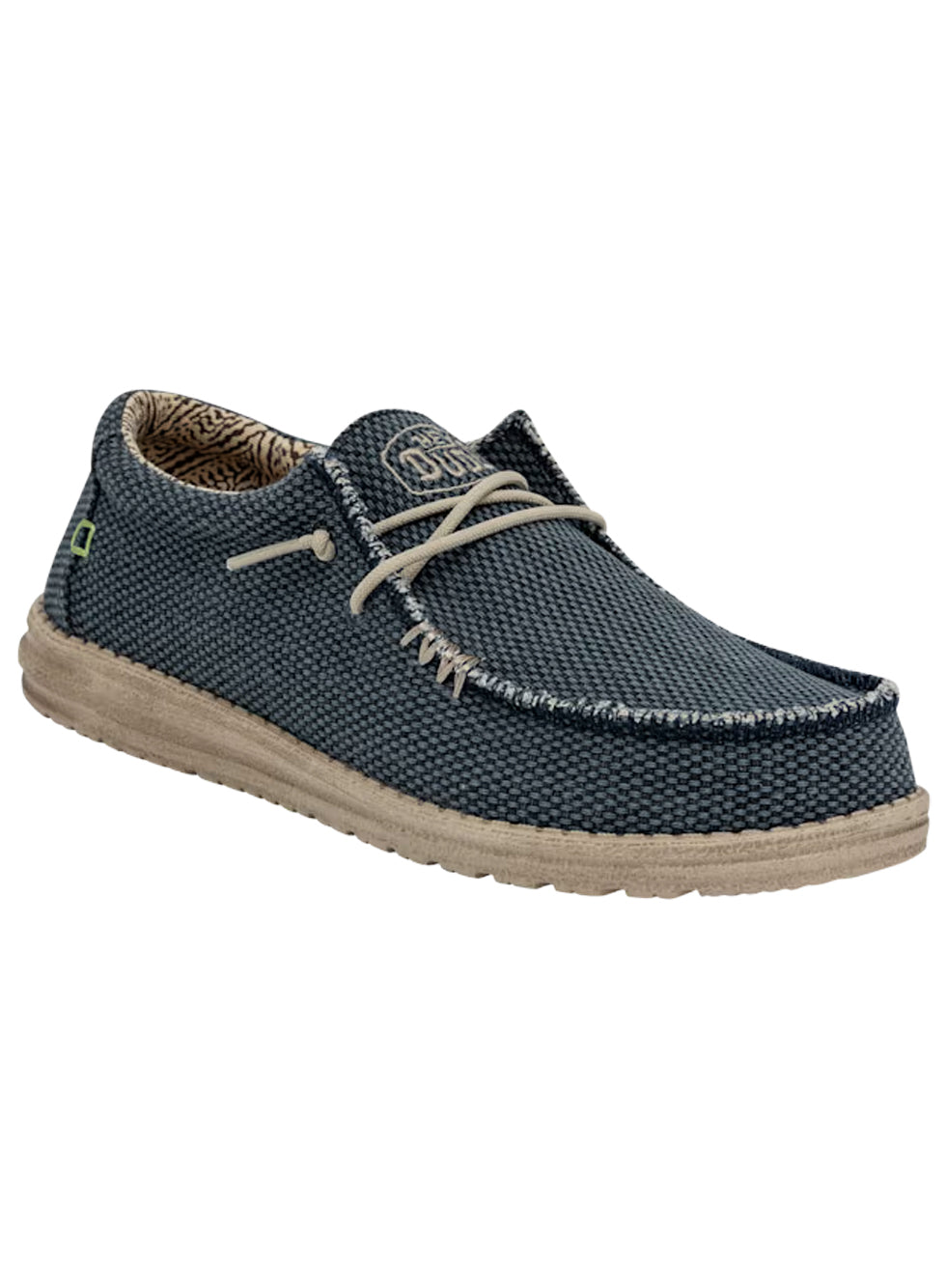 Hey Dude Wally braided shoe Blue Night