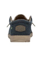 Hey Dude Wally braided shoe Blue Night