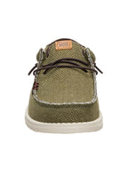 Hey Dude Wally braided shoe Burnt Olive/Delicioso brown