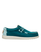 Hey Dude Wally braided shoe Deep Green / Harbor Grey