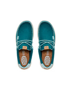 Hey Dude Wally braided shoe Deep Green / Harbor Grey