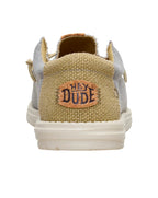 Hey Dude Wally braided shoe Flannel Grey / Olive Grey