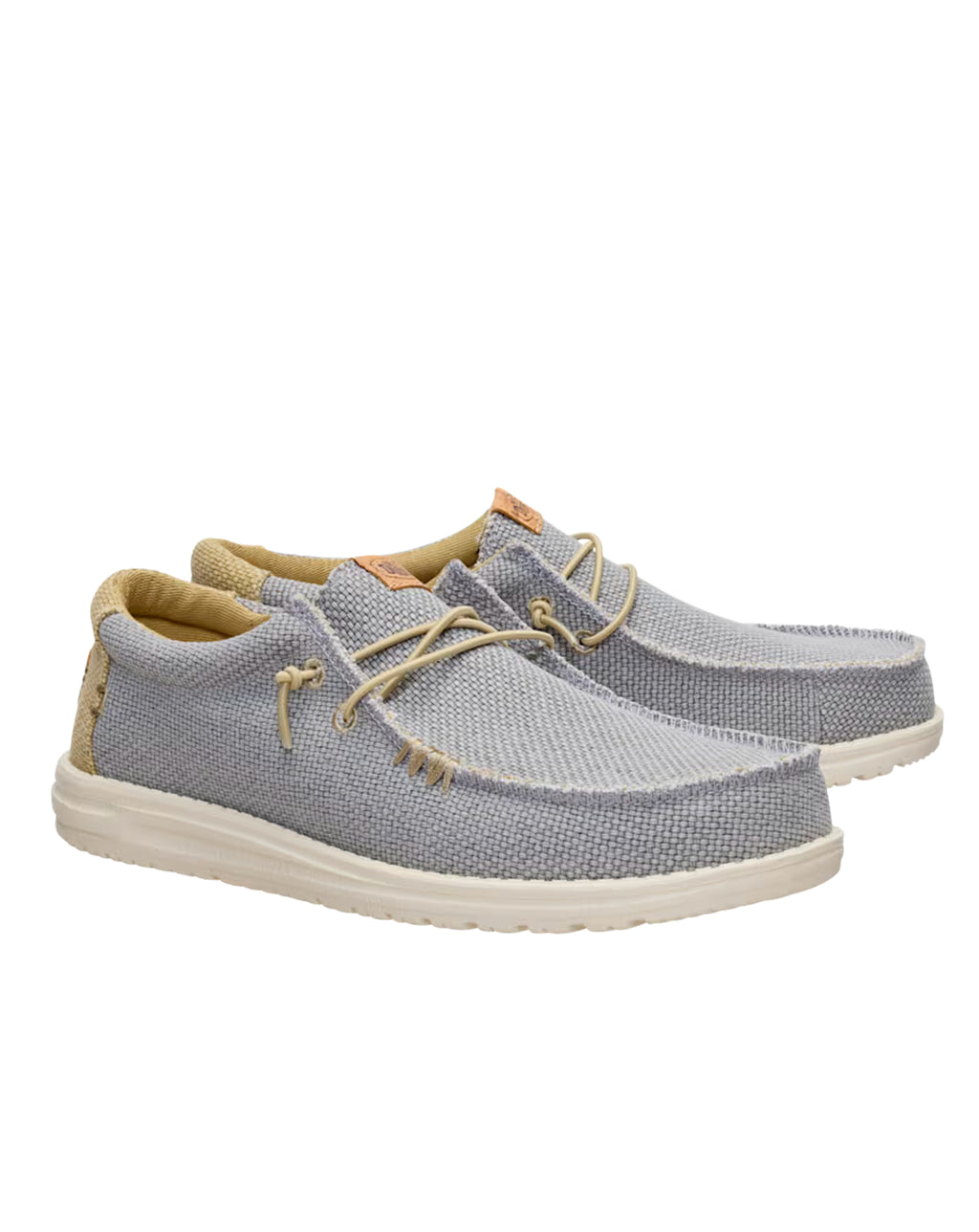 Hey Dude Wally braided shoe Flannel Grey / Olive Grey