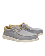 Hey Dude Wally braided shoe Flannel Grey / Olive Grey