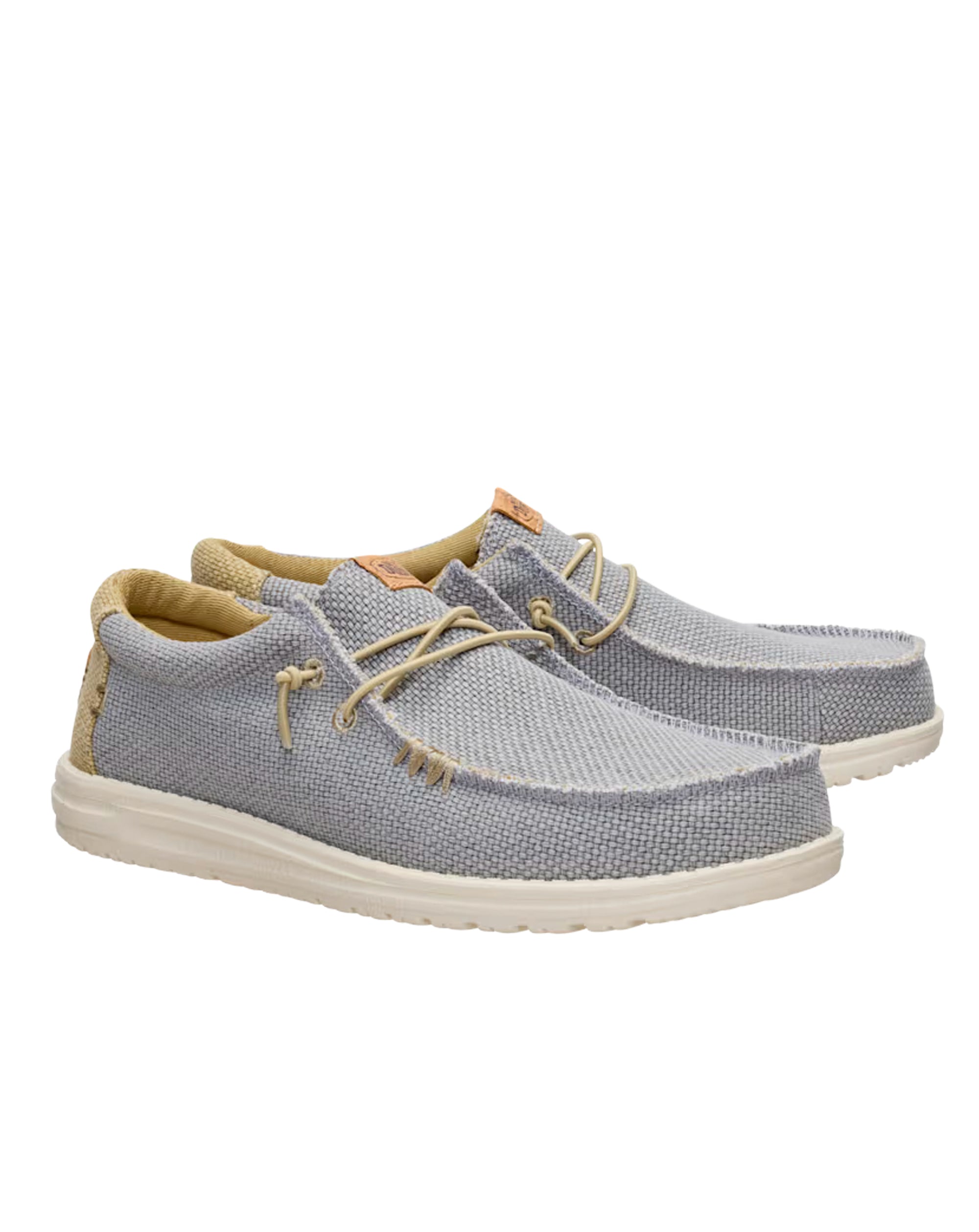 Hey Dude Wally braided shoe Flannel Grey / Olive Grey