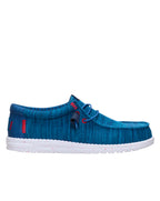 HeyDude Wally stretch sox Shoe Ensign Blue / Multi