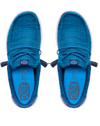 HeyDude Wally stretch sox Shoe Ensign Blue / Multi