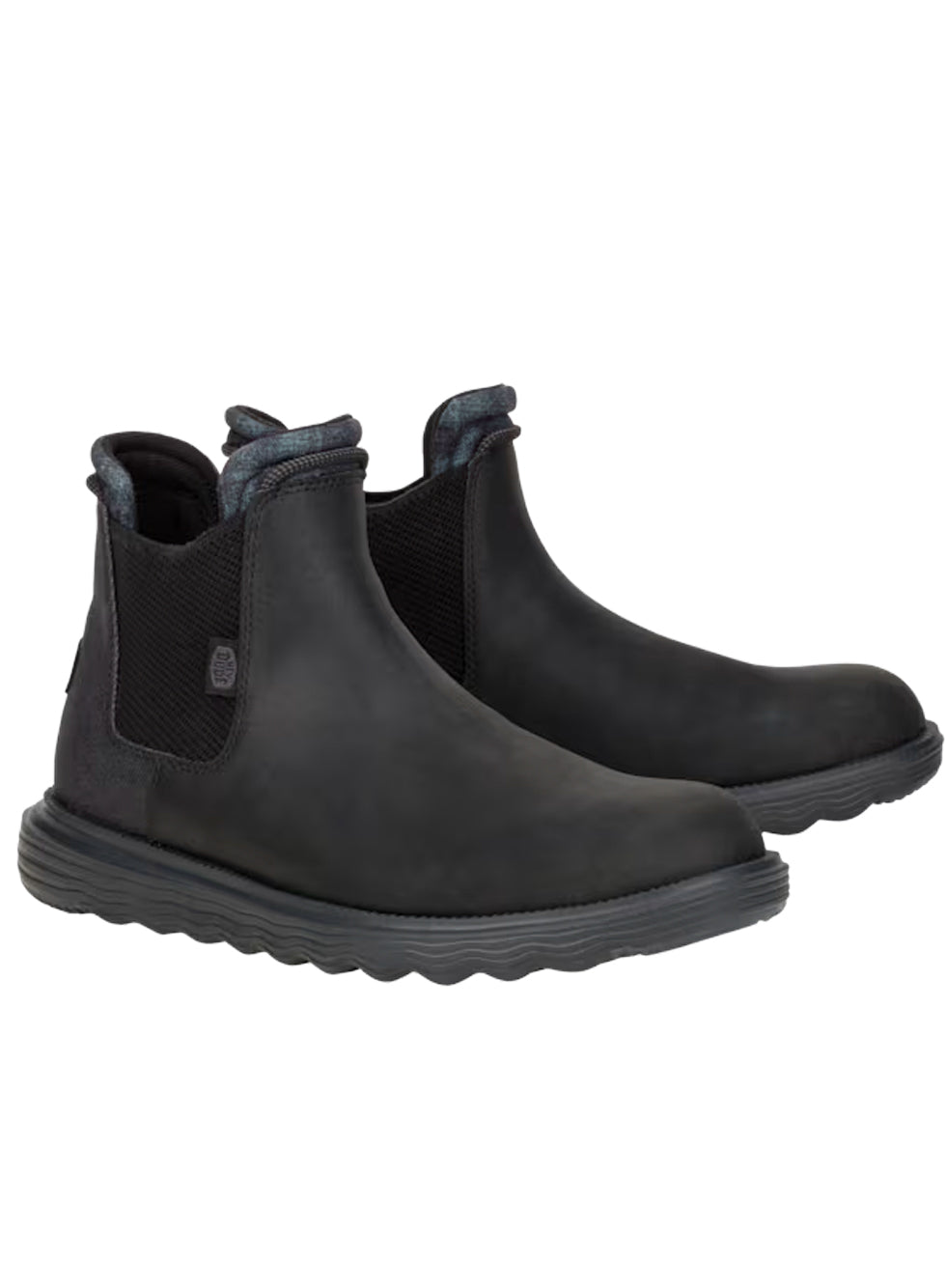 Hey Dude Branson Classic Chelsea Boot Black