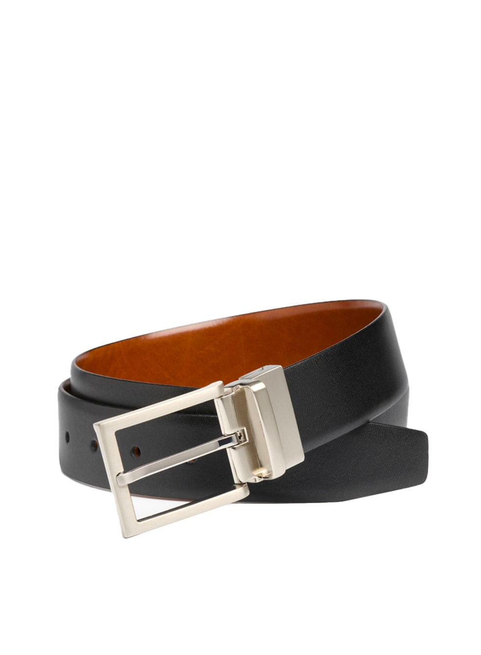 Ibex Reversible Full Leather Belt Black/tan Black/tan