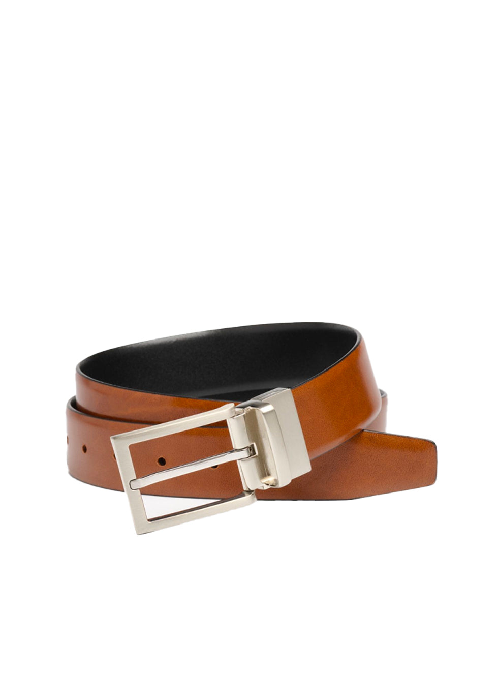 Ibex Reversible Full Leather Belt Black/tan Black/tan