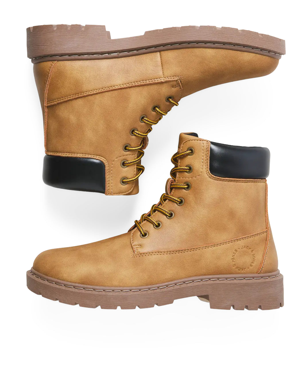 Jack & Jones JFWainsworth PU Boot HONEY TAN