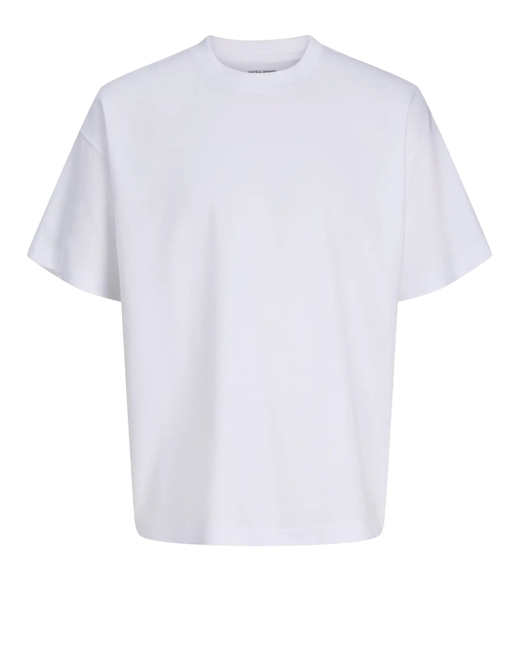 Jack & Jones JJEBarron T-Shirt Short Sleeve Crew Neck WHITE
