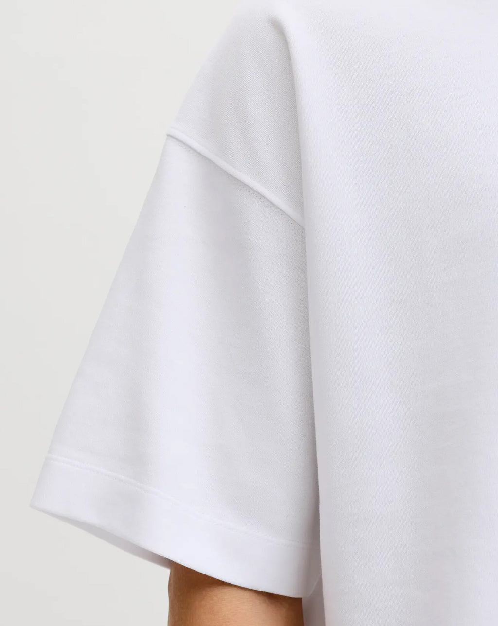 Jack & Jones JJEBarron T-Shirt Short Sleeve Crew Neck WHITE