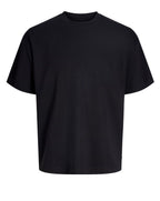 Jack & Jones JJEBarron T-Shirt ss crew neck BLACK