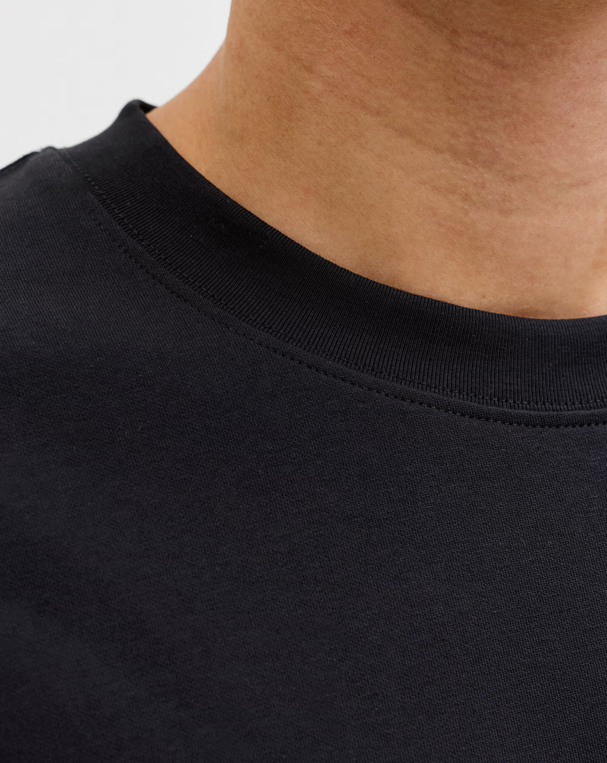 Jack & Jones JJEBarron T-Shirt ss crew neck BLACK