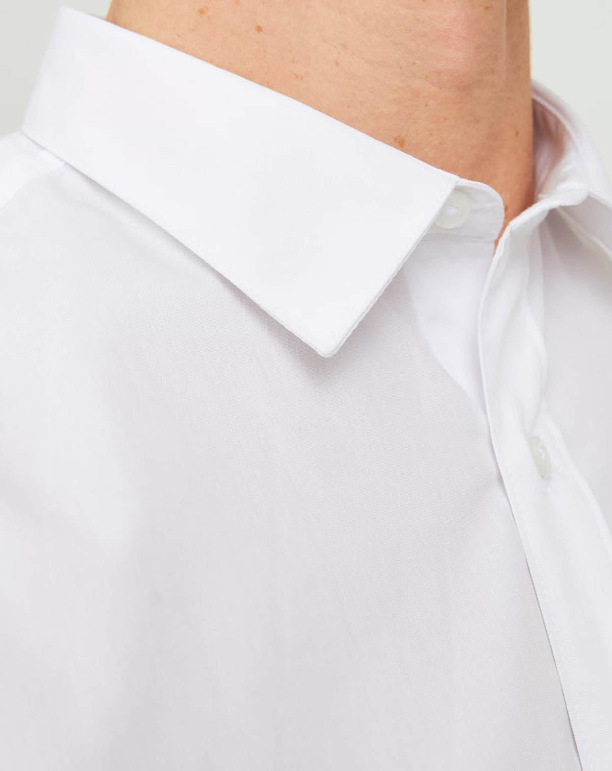 Jack & Jones JJE JOE Slim Fit Long sleeve shirt WHITE