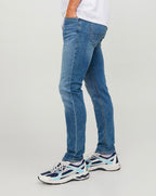 Jack & Jones JJIGlenn Slim Fit Jean MID BLUE