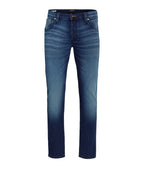 Jack & Jones JJMike Tapered stretch jeans DENIM BLUE