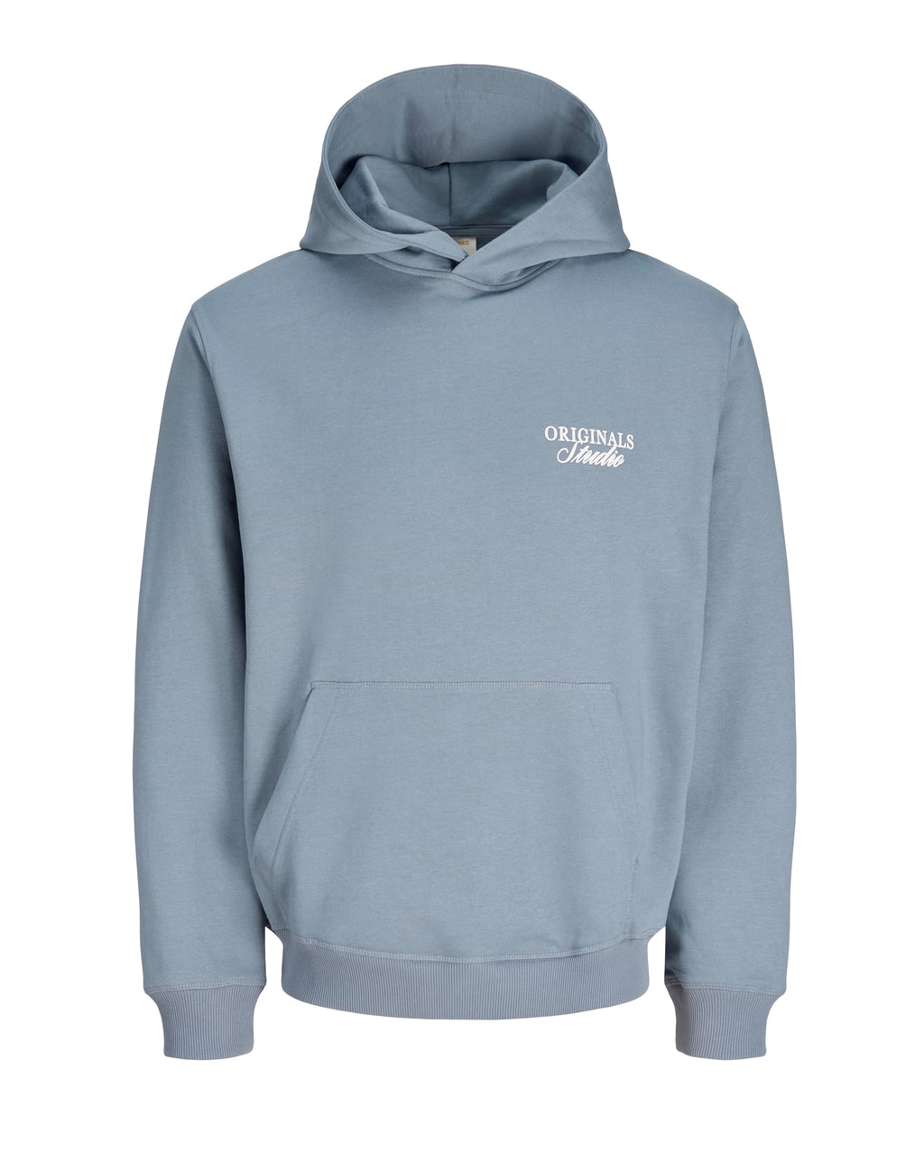 Jack & Jones JJ Overhead Hoodie light brushed with a soft inside finish Tradewinds