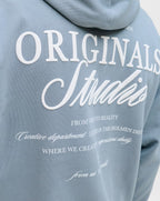 Jack & Jones JJ Overhead Hoodie light brushed with a soft inside finish Tradewinds