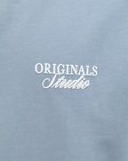 Jack & Jones JJ Overhead Hoodie light brushed with a soft inside finish Tradewinds