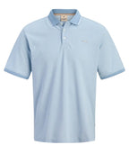 Jack & Jones JJRBLUALVES Polo Shirt Ashley Blue Melange