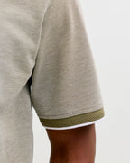 Jack & Jones JJRBLUALVES Polo Shirt Martini Olive Melange