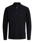 Jack & Jones JPRBLAETHAN POLO Long Sleeve TOP Black