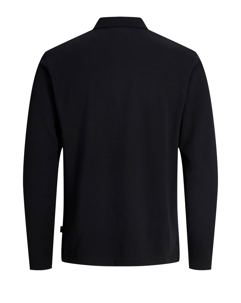 Jack & Jones JPRBLAETHAN POLO Long Sleeve TOP Black