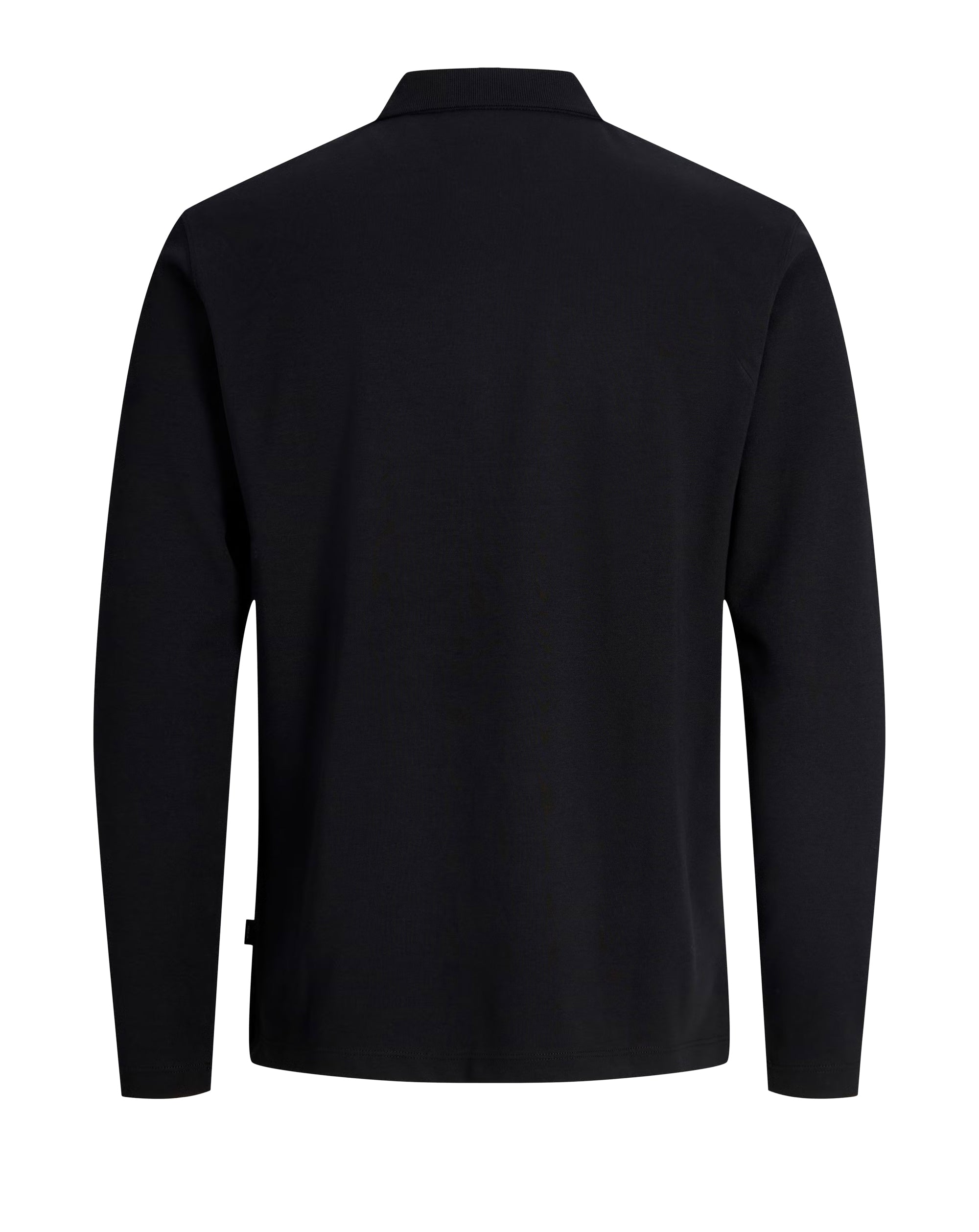 Jack & Jones JPRBLAETHAN POLO Long Sleeve TOP Black